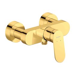 Duravit Wave Einhebel-Brausemischer Aufputz, Gold poliert, 24l/min, S-Anschlüsse,... DURAVIT-WA4230000034 4067116105735 (Abb. 1)