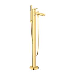 Duravit Wave Einhebel-Wannenmischer bodenstehend, Gold poliert, Höhe 947mm, Ausla... DURAVIT-WA5250000034 4067116105964 (Abb. 1)
