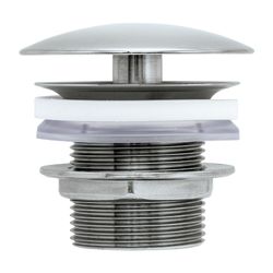 Duravit Universal Schaftventil, Edelstahl gebürstet, Waschtisch ohne ÜL, Messing Ve... DURAVIT-0050247000 4067116087116 (Abb. 1)