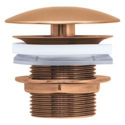 Duravit Universal Schaftventil, Bronze gebürstet, Waschtisch ohne ÜL Höhe 50mm, Mes... DURAVIT-0050240400 4067116087093 (Abb. 1)