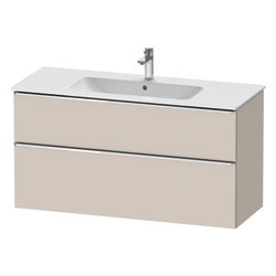Duravit D-Neo Waschtischunterbau wandhäng. 462x1210x625mm Taupe Matt, Griff Ch... DURAVIT-DE4364010910000 4067116156126 (Abb. 1)