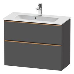 Duravit D-Neo Waschtischunterbau wandh. 372x810x625mm Compact Graphit Matt, Gr... DURAVIT-DE4369004490000 4067116129281 (Abb. 1)