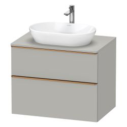 Duravit D-Neo Konsolenwaschtischunterbau wandh 550x800x664mm Betongrau Matt, m... DURAVIT-DE4967004070000 4067116125375 (Abb. 1)