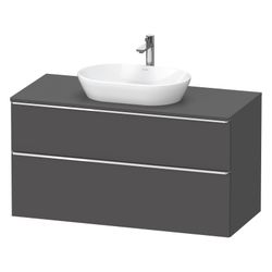 Duravit D-Neo Konsolenwaschtischunterbau wandh 550x1200x664mm Graphit Matt, mi... DURAVIT-DE4969010490000 4067116157932 (Abb. 1)