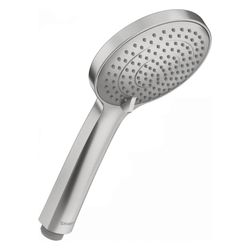 Duravit Handbrause, Edelstahl gebürstet, MinusFlow, d. 110mm, Strahlart SoftRain,... DURAVIT-UV0652016070 4067116113754 (Abb. 1)