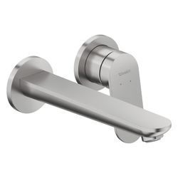 Duravit Wave Einhebel-Waschtischmischer, Edelstahl gebürstet, 5l/min, Hebelgriff,... DURAVIT-WA1070004070 4067116105483 (Abb. 1)