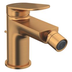 Duravit Wave Einhebel-Bidetmischer, Bronze gebürstet, 5l/min, mit Garnitur, Ausla... DURAVIT-WA2400001004 4067116105544 (Abb. 1)