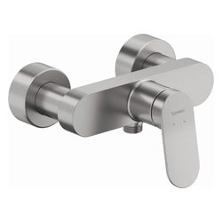 Duravit Wave Einhebel-Brausemischer Aufputz, Edelstahl gebürstet, 24l/min, S-Ansc... DURAVIT-WA4230000070 4067116105759 (Abb. 1)
