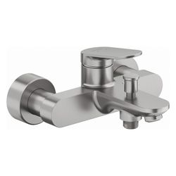 Duravit Wave Einhebel-Wannenmischer Aufputz, Edelstahl gebürstet, 25l/min, S-Ansc... DURAVIT-WA5230000070 4067116105872 (Abb. 1)