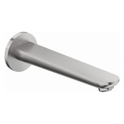 Duravit Wave Wanneneinlauf Wandmontage, Edelstahl gebürstet, Rosette rund, Auslad... DURAVIT-WA5240010070 4067116105933 (Abb. 1)
