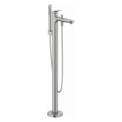 Duravit Wave Einhebel-Wannenmischer bodenstehend, Edelstahl gebürstet, Höhe 947mm... DURAVIT-WA5250000070 4067116105988 (Abb. 1)