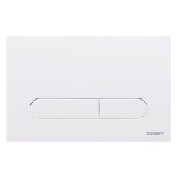 Duravit DuraSystem Betätigungsplatte mechanisch für WC Beta 100 Dual Flush Aufges... DURAVIT-WD5009011000 4067116326819 (Abb. 1)