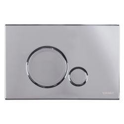 Duravit DuraSystem Betätigungsplatte mechanisch für WC Beta 120 Dual Flush Aufges... DURAVIT-WD5010021000 4067116326901 (Abb. 1)
