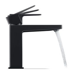 Duravit Manhattan Einhebel-Waschtischmischer M, Mattschwarz, 4,5l/min, Hebelgriff... DURAVIT-MH1020002046 4067116104745 (Abb. 1)