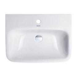Duravit DuraStyle Waschtisch 440x600x170mm wh Weiß Hochglanz, Rechteckig, WonderGl... DURAVIT-23246000001 4021534899355 (Abb. 1)