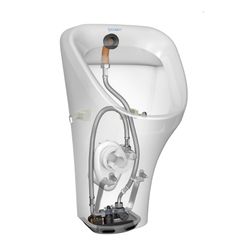 Duravit DuraStyle Elektronisches Urinal 340x300x580mm, Weiß Hochglanz, WonderGliss... DURAVIT-28043100001 4021534923333 (Abb. 1)