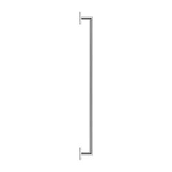 Duravit Karree Handtuchhalter 868x70x35mm, Chrom, Messing, 1 Arm, mit Befestigungsm... DURAVIT-0099601000 4021534901164 (Abb. 1)