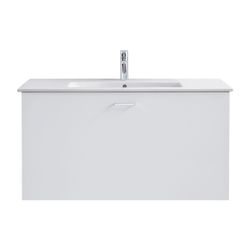 Duravit ME by Starck Waschtisch 490x830x180mm, Weiß Hochglanz, Rechteckig, 1 Waschp... DURAVIT-2336830000 4021534966538 (Abb. 1)