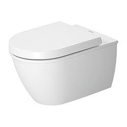 Duravit WC-Sitz, D-shaped, Weiß Hochglanz 370x38x436mm, ohne Absenkautomatik, Edels... DURAVIT-0069810000 4021534810886 (Abb. 1)
