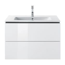 Duravit ME by Starck Waschtisch 490x830x180mm, Weiß Hochglanz, Rechteckig, 1 Waschp... DURAVIT-2336830000 4021534966538 (Abb. 1)