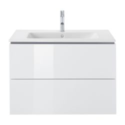 Duravit ME by Starck Waschtisch 490x830x180mm, Weiß Hochglanz, Rechteckig, 1 Waschp... DURAVIT-2336830000 4021534966538 (Abb. 1)
