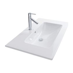 Duravit ME by Starck Waschtisch 490x830x180mm, Weiß Hochglanz, Rechteckig, 1 Waschp... DURAVIT-2336830000 4021534966538 (Abb. 1)
