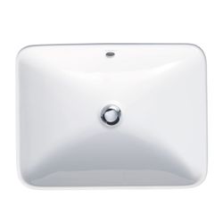 Duravit Design Classics Aufsatzbecken 550mm Weiß Hochglanz, rechteckig ohne HLB, mi... DURAVIT-0334520000 4021534333644 (Abb. 1)