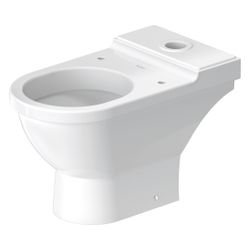 Duravit Starck 3 Stand WC für Kombination 655x370x430mm, Weiß Hochglanz, WonderGli... DURAVIT-01260900001 4021534224027 (Abb. 1)
