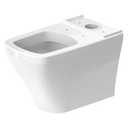 Duravit DuraStyle Stand WC für Kombination 630x370x420mm, Weiß Hochglanz, WonderGl... DURAVIT-21550900001 4021534854521 (Abb. 1)