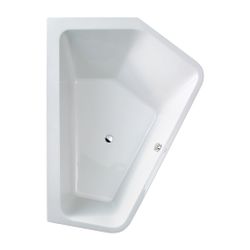 Duravit Paiova Badewanne 5 460x1300x1770mm, 205l, Weiß glänzend, Fünfeck, Ecke... DURAVIT-700395000000000 4021534992728 (Abb. 1)