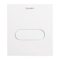 Duravit DuraSystem A1 Betätigungsplatte mechanisch für Urinal Aufgesetzt, Weiß... DURAVIT-WD5004011000 4053424507323 (Abb. 1)