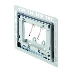 Duravit DuraSystem Einbaurahmen, Trockenbau, Montiert, flächenbündig, Chrom Hochg... DURAVIT-WD6001021000 4053424507415 (Abb. 1)