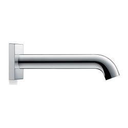 Duravit C.1 Wanneneinlauf Wandmontage, Chrom Hochglanz, Rosette eckig, Ausladung ... DURAVIT-C15240009010 7612158494865 (Abb. 1)