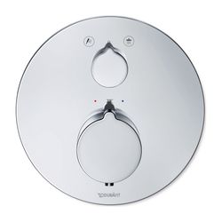 Duravit C.1 Brausethermostat Unterputz, Anzahl Verbraucher 2, Chrom Hochglanz, 20... DURAVIT-C14200014010 7612158492359 (Abb. 1)