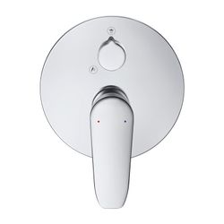 Duravit B.1 Einhebel-Brausemischer Unterputz, 2 Verbraucher, Chrom, Handbrause, K... DURAVIT-B14210012010 7612158495350 (Abb. 1)