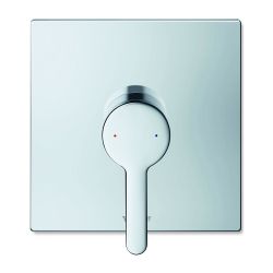 Duravit C.1 Einhebel-Brausemischer Unterputz, Anzahl Verbraucher 1, Chrom, 24,5l/... DURAVIT-C14210009010 7612158492267 (Abb. 1)