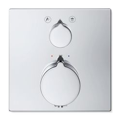 Duravit C.1 Brausethermostat Unterputz, Anzahl Verbraucher 2, Chrom Hochglanz, 20... DURAVIT-C14200013010 7612158492366 (Abb. 1)