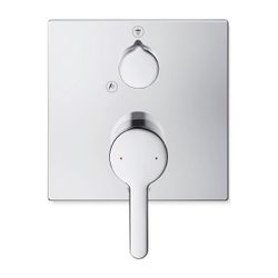 Duravit C.1 Einhebel-Brausemischer Unterputz, Anzahl Verbraucher 2, Chrom, Hand-/... DURAVIT-C14210011010 7612158492281 (Abb. 1)