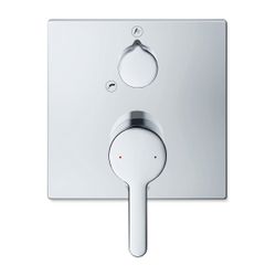 Duravit C.1 Einhebel-Wannenmischer Unterputz, 2 Verbraucher, Chrom, Wanneneinlauf... DURAVIT-C15210011010 7612158492304 (Abb. 1)
