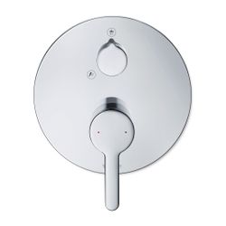 Duravit C.1 Einhebel-Brausemischer Unterputz, Anzahl Verbraucher 2, Chrom, Hand-/... DURAVIT-C14210012010 7612158492274 (Abb. 1)