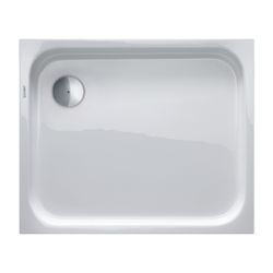 Duravit D-Code Duschwanne 750x900x85mm, Rechteckig, Weiß glänzend, aus Sanitär... DURAVIT-720104000000000 4021534824067 (Abb. 1)