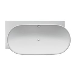 Duravit Luv Badewanne 610x950x1850mm, 252l, Mattweiß, Oval, Ecke L, 2 Rückensc... DURAVIT-700431000000000 4053424179964 (Abb. 1)