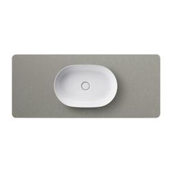 Duravit Luv Aufsatzbecken 600mm, Weiß Hochglanz, WonderGliss, DuraCeram, Oval, ohn... DURAVIT-03796000001 4053424177151 (Abb. 1)