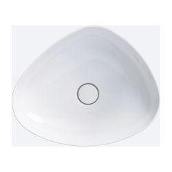 Duravit Cape Cod Aufsatzbecken 500mm, Weiß Hochglanz, DuraCeram, TriOval, ohne Über... DURAVIT-2339500000 4021534988875 (Abb. 1)