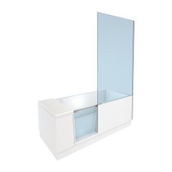 Duravit Shower and Bath Badewanne510x750x1700mm, 285l, Mattweiß, Rechteckig, N... DURAVIT-700455000000000 4053424917504 (Abb. 1)