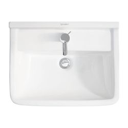 Duravit Starck 3 Waschtisch 430x550x225mm wandhäng., Weiß Hochglanz, Rechteckig, 1 ... DURAVIT-0300550000 4021534222955 (Abb. 1)