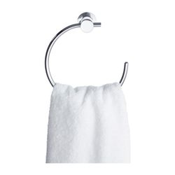 Duravit D-Code Handtuchring 67x169x182mm, Chrom, Schraubbefestigung... DURAVIT-0099211000 4021534636189 (Abb. 1)
