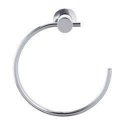 Duravit D-Code Handtuchring 67x169x182mm, Chrom, Schraubbefestigung... DURAVIT-0099211000 4021534636189 (Abb. 1)