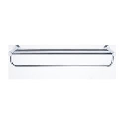 Duravit D-Code Handtuchablage 220x650x112mm, Chrom, Schraubbefestigung... DURAVIT-0099251000 4021534636226 (Abb. 1)