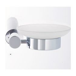 Duravit D-Code Seifenschale 120x137x53mm, Chrom/Mattweiß, Messing/Milchglas, Schrau... DURAVIT-0099181000 4021534636158 (Abb. 1)